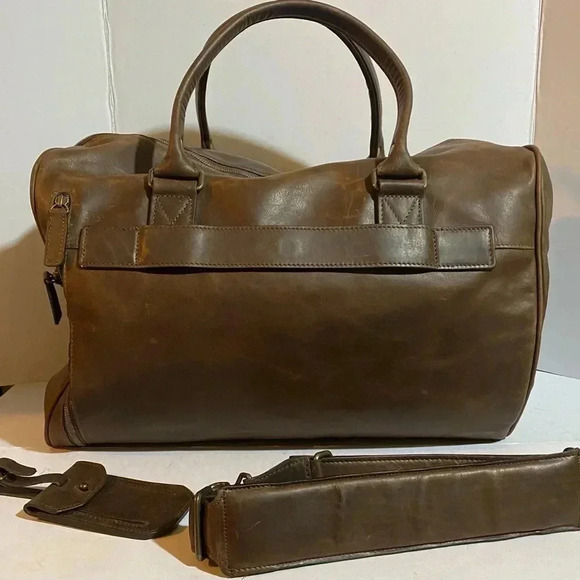 Moore and Giles for Netjets unisex booker cabin duffel weekend travel bag - Picture 10 of 15